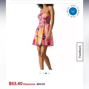 Steve Madden Heather Dress NWT